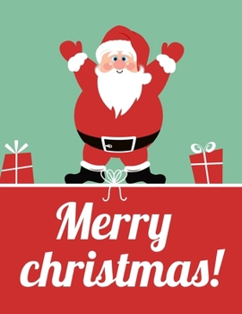 Paperback Merry Christmas!: Gift Idea Colouring Book Featuring Beautiful Winter Landscapes and Heart Warming Holiday Scenes Book