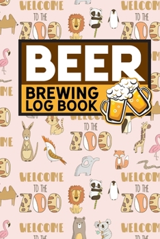 Paperback Beer Brewing Log Book