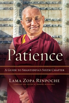 Hardcover Patience: A Guide to Shantideva's Sixth Chapter Book