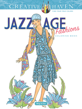 Paperback Creative Haven Jazz Age Fashions Coloring Book
