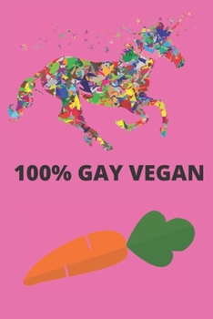 Paperback 100% Gay Vegan Book