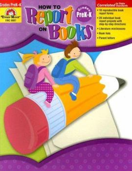 Paperback How to Report on Books, Grades Prek-K Book