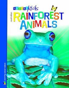 Library Binding Australian Rainforest Animals Book