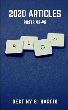 Paperback 2020 Articles: Posts 92-98 Book