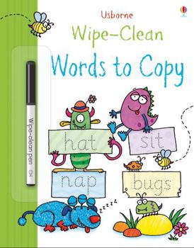 Paperback Wipe Clean Words To Copy Book