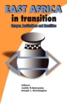 Paperback East Africa in Transition. Images, Institutions and Identities Book