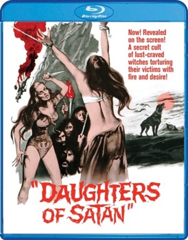 Blu-ray Daughters Of Satan Book