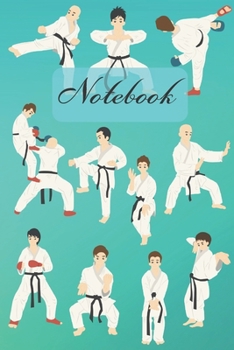 Paperback Notebook: Taekwondo Martial Art Sports Diary / Notes / Track / Log / Journal, Book Gifts For Women Men Kids Teens Girls Boys Fri Book