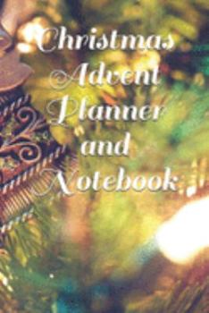 Paperback Christmas Advent Planner and Notebook Book