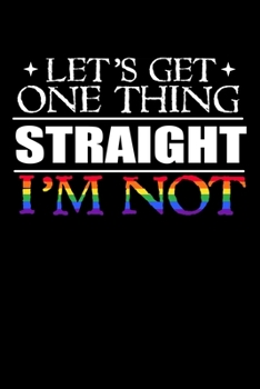 Notizbuch: Lgbt Stolz Regenbogen Homoehe Wortspiel Geschenke 120 Seiten, 6X9 (Ca. A5), Karomuster