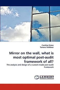 Paperback Mirror on the wall, what is most optimal post-audit framework of all? Book