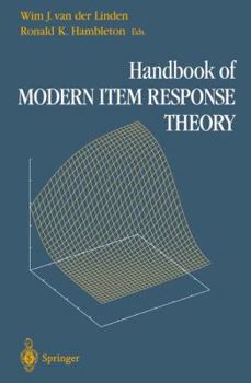 Paperback Handbook of Modern Item Response Theory Book