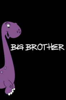 Big Brother: checkered paper with 120 pages 6x9 inch colouring book, sketchpad, diary, notebook, exercise book and much more. funny