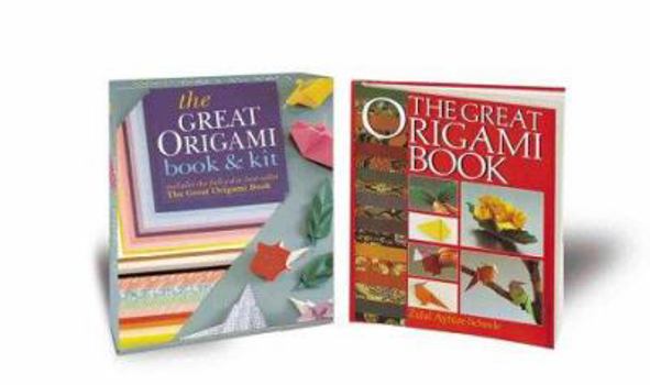 Paperback The Great Origami Book & Kit Book
