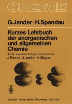 Paperback Kurzes Lehrbuch Der Anorganischen Und Allgemeinen Chemie [German] Book