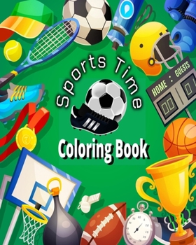 Paperback My Sports: Coloring Book