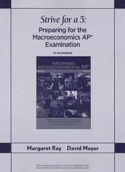 Paperback Strive for a 5: Preparing for the AP Macroeconomics Examination Book