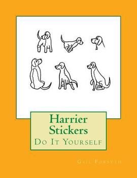 Paperback Harrier Stickers: Do It Yourself Book