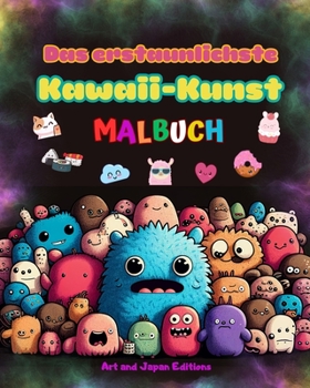 Paperback Das erstaunlichste Kawaii-Kunst-Malbuch - Bezaubernde und lustige Kawaii-Designs für alle Altersgruppen: Entspannen Sie sich mit dieser erstaunlichen [German] Book