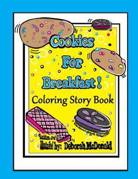Paperback Cookies For Breakfast Coloring Story Book