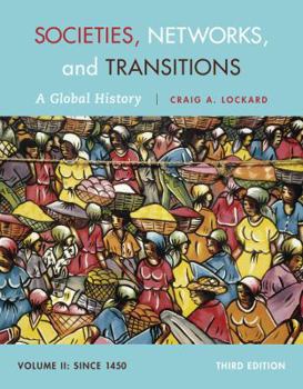 Paperback Societies, Networks, and Transitions, Volume 2: A Global History: Since 1450 Book