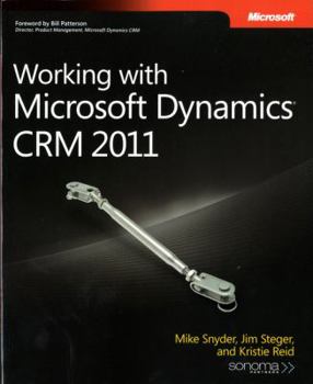 Paperback Working with Microsoft Dynamics CRM 2011 Book