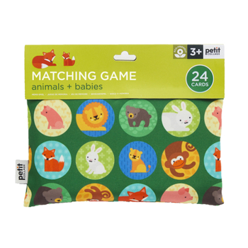Misc. Animals + Babies Matching Game Book