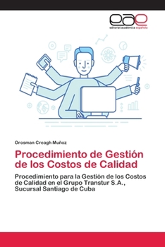 Paperback Procedimiento de Gestión de los Costos de Calidad [Spanish] Book