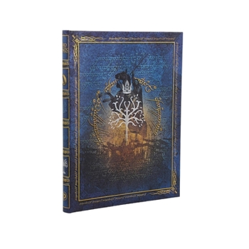 The Crown Reclaimed Journal Ultra Custom Unlined Hardcover, 144pg, 120gsm by Paperblanks (the Lord of the Rings Collection)