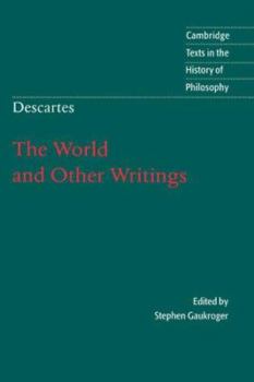 Paperback Descartes: The World and Other Writings Book