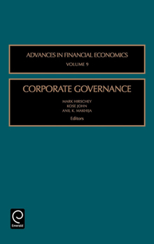 Hardcover Corporate Governance Book