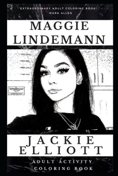 Paperback Maggie Lindemann Adult Activity Coloring Book