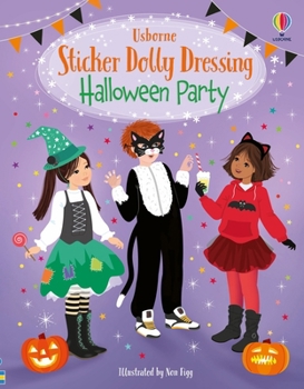 Paperback Sticker Dolly Dressing Halloween Party Book