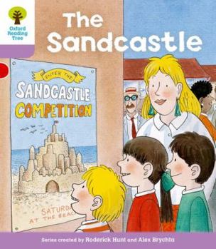 Paperback Oxford Reading Tree: Level 1+: More First Sentences B: Sandcastle Book