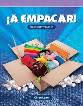 Paperback ¡A Empacar!: Área Total Y Volumen [Spanish] Book