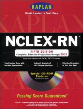 Paperback Kaplan NCLEX-RN , Fifth Edition: Passing Score Guaranteed [With CDROM] Book