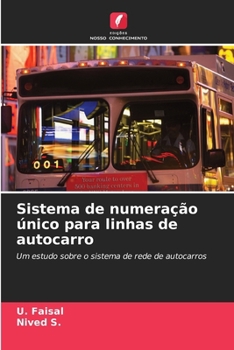 Paperback Sistema de numeração único para linhas de autocarro [Portuguese] Book