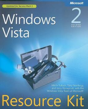 Paperback Windows Vista Resource Kit [With CDROM] Book