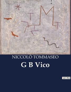 Paperback G B Vico [Italian] Book