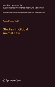 Hardcover Studies in Global Animal Law Book