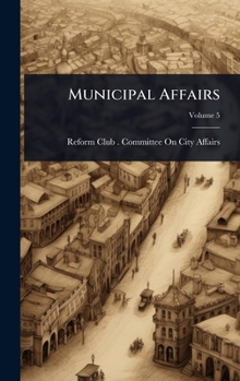 Hardcover Municipal Affairs Book
