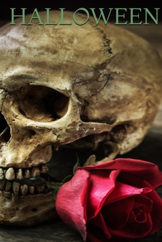 HALLOWEEN , SKULL NOTEBOOK , MEMORY BOOK TO WRITE OR DRAW  , 6X9 , 100 BEAUTIFUL PAGES , NOTES , JOURNAL , MEMORY BOOK: school notes , notebook , journal