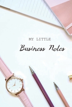 Paperback My Little Business Notes Book