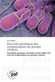 Paperback Diversité génétique des streptocoques du groupe viridans [French] Book