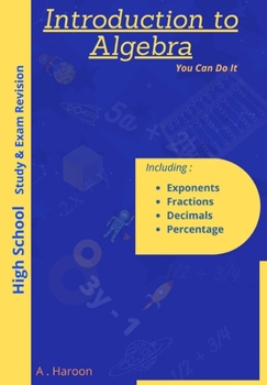 Paperback Introduction to Algebra - You can do it Book