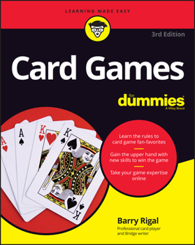 Paperback Card Games for Dummies Book