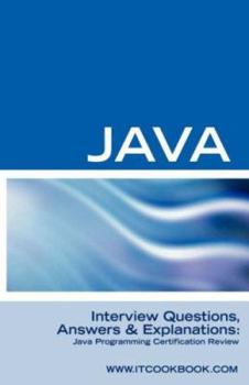 Paperback Java Interview Questions: Java Programming Certification Review Book