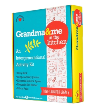 Hardcover Grandma and Me: In the Kitchen Activity Kit: (Gifts for Grandkids, Kids Activity Kits, Cooking for Kids) Book