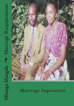 Paperback Marriage Requirements: Marriage Imperatives Book