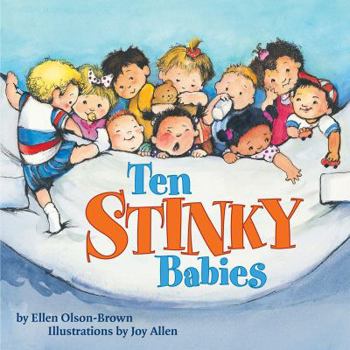 Board book Ten Stinky Babies Book